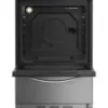Indesit I5G3PMX 50cm Dual Fuel Single Cooker in Stainless Steel