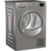 Indesit CYD92DSSUK 9kg Heat Pump Tumble Dryer with Steam Technology in Silver