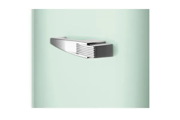 Smeg FAB28LPG6 60cm 50s Style Left Hand Hinged Free Standing Refrigerator In Pastel Green