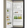 Smeg FAB28RDPP6 60cm 50’s Style Right Hand Hinged Free Standing Refrigerator In Perfectly Pale