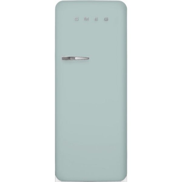 Smeg FAB28RDSA6 60cm 50’s Style Right Hand Hinged Free Standing Refrigerator In Sea Salt Green 