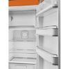 Smeg FAB28ROR6 60cm 50’s Style Right Hand Hinged Free Standing Refrigerator In Orange