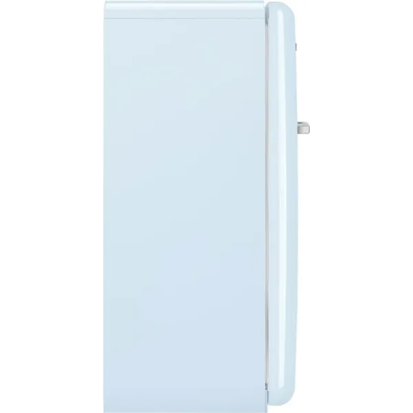 Smeg FAB28RPB6UK 60cm 50’s Style Right Hand Hinged Free Standing Refrigerator In Pastel Blue