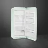 Smeg FAB28RPG6 60cm 50’s Style Right Hand Hinged Free Standing Refrigerator In Pastel Green