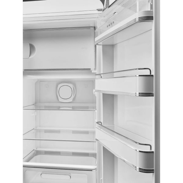 Smeg FAB28RWH6UK 60cm 50’s Style Right Hand Hinged Free Standing Refrigerator In White