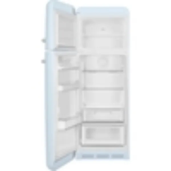 Smeg FAB30LPB6UK 60cm 50’s Style Fridge Freezer Left Hand Hinged In Pastel Blue