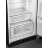 Smeg FAB30RBL6UK 60cm 50’s Style Fridge Freezer Right Hand Hinged In Black
