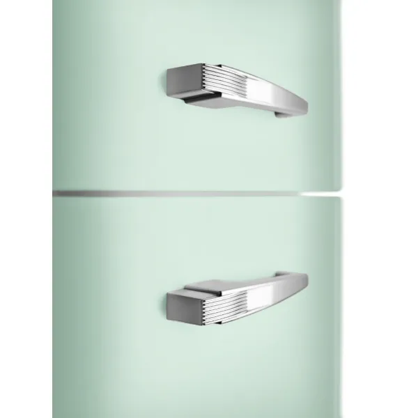Smeg FAB30RPG6UK 60cm 50’s Style Fridge Freezer Right Hand Hinged In Pastel Green