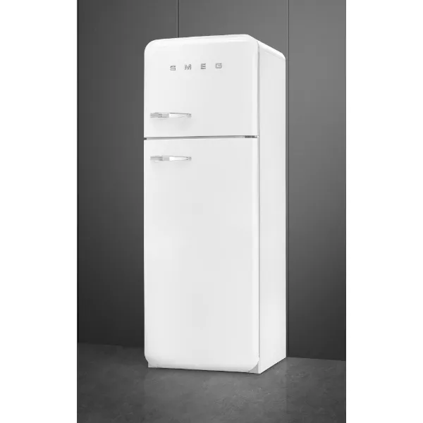 Smeg FAB30RWH6UK 60cm 50’s Style Fridge Freezer Right Hand Hinged In White