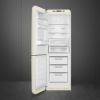 Smeg FAB32LCR6UK 60cm 50’s Style Fridge Freezer Left Hand Hinged In Cream