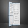 Smeg FAB32LPB6UK 60cm 50's Style Fridge Freezer Left Hand Hinge in Pastel Blue
