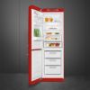 Smeg FAB32LRD6UK 60cm 50's Style Fridge Freezer Left Hand Hinge in Red