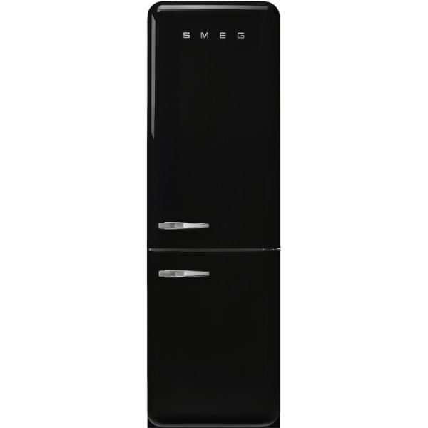 Smeg FAB32RBL6UK 60cm 50’s Style Fridge Freezer Right Hand Hinged In Black