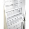 Smeg FAB32RCR6UK 60cm 50’s Style Fridge Freezer Right Hand Hinged In Cream