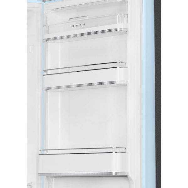 Smeg FAB32RPB6UK 60cm 50’s Style Fridge Freezer Right Hand Hinged In Pastel Blue