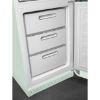 Smeg FAB32RPG6UK 60cm 50s Style Fridge Freezer Right Hand Hinge In Pastel Green