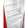 Smeg FAB32RRD6UK 60cm 50s Style Fridge Freezer Right Hand Hinge In Red