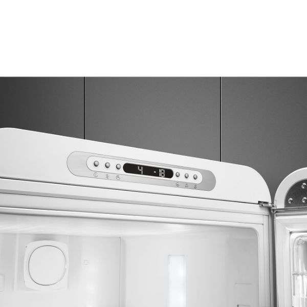 Smeg FAB32RWH6UK 60cm 50s Style Fridge Freezer Right Hand Hinge In White