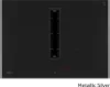 Neff V57YHQ4C0 Flex Design 70cm Induction Hob with Integrated Ventilation System in Black