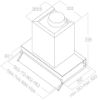 Elica BOX-AD-PLS-B-60 Boxin Advance Plus 60cm Integrated Cooker Hood in Black 
