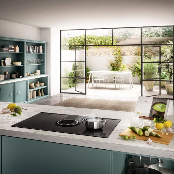 Elica NT-HP-EVO NikolaTesla One HP 80cm Venting Hob in Black