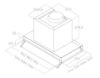 Elica BOXIN-AD-AT-120 Boxin Advance 120cm Integrated Cooker Hood in Stainless Steel