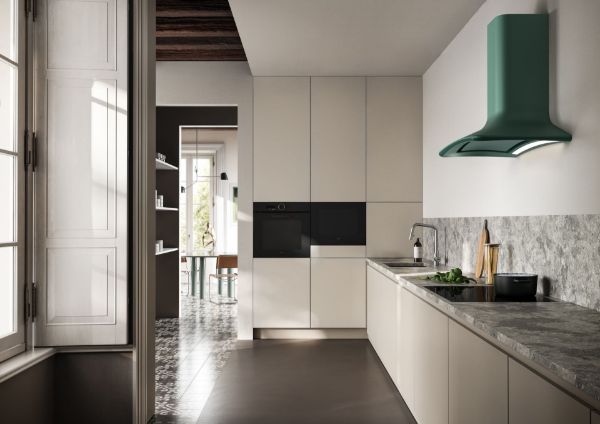 Elica DOLCE-SAGE 85cm Wall Mounted Cooker Hood in Sage