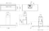 Elica ELEMENT-BLK-90 90cm Wall Mounted Cooker Hood in Black 