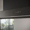 Elica HAIKU-DRY-B-90 Haiku Dry 90cm Chimney Cooker Hood in Black