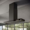 Elica HAIKU-DRY-B-90 Haiku Dry 90cm Chimney Cooker Hood in Black