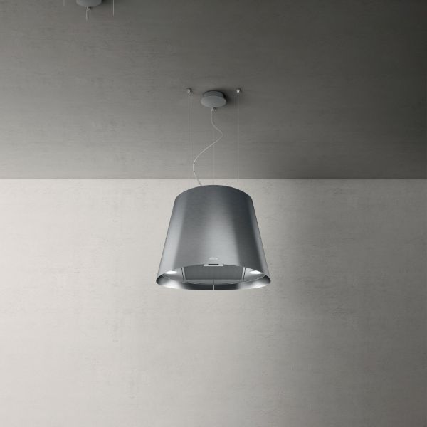 Elica JUNO-LED-SS 50cm Island Pendant Cooker Hood in Stainless Steel