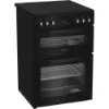 Hotpoint HDE6VDCASB1 60cm Electric Double Cooker with Air Fry in Black