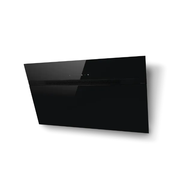 Elica NEAT-BLK-90 90cm Wall Mounted Cooker Hood in Black