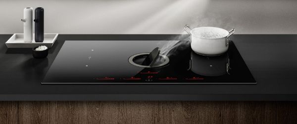 Elica NT-SWH-EVO-BL NikolaTesla Switch 83cm Venting Hob in Black 