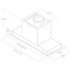 Elica SLK-ADV-PLS-S60 Sleek Advance Plus 60cm Canopy Hood in Stainless Steel