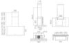 Elica SUPER-PLAT-AT-BLK Super Plat 80cm Wall Mounted Cooker Hood in Black
