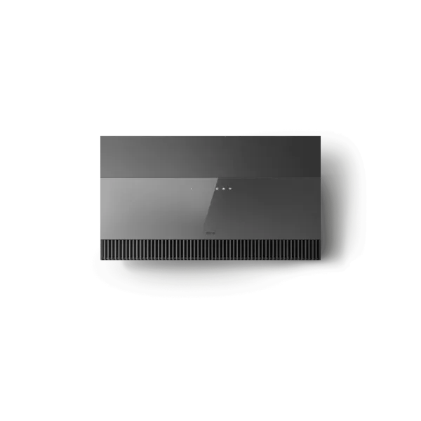 Elica SUPER-PLAT-AT-GR Super Plat 80cm Wall Mounted Cooker Hood in Grey