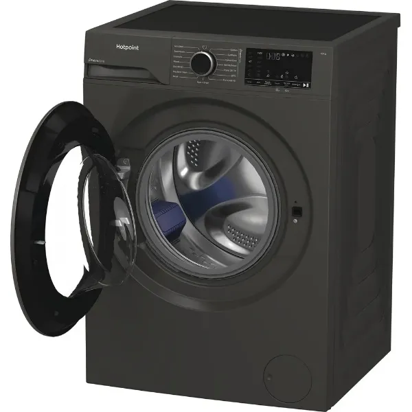 Hotpoint HB103GCAREUK Fabric Care 10kg Freestanding Washing Machine in Grey