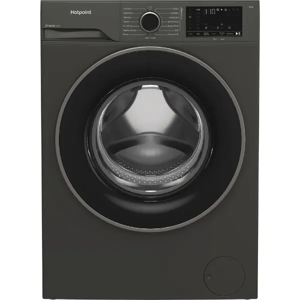 Hotpoint HB103GCAREUK Fabric Care 10kg Freestanding Washing Machine in Grey
