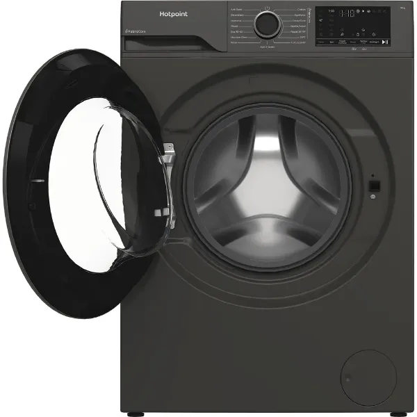 Hotpoint HB93GCAREUK Fabric Care 9kg Freestanding Washing Machine in Grey