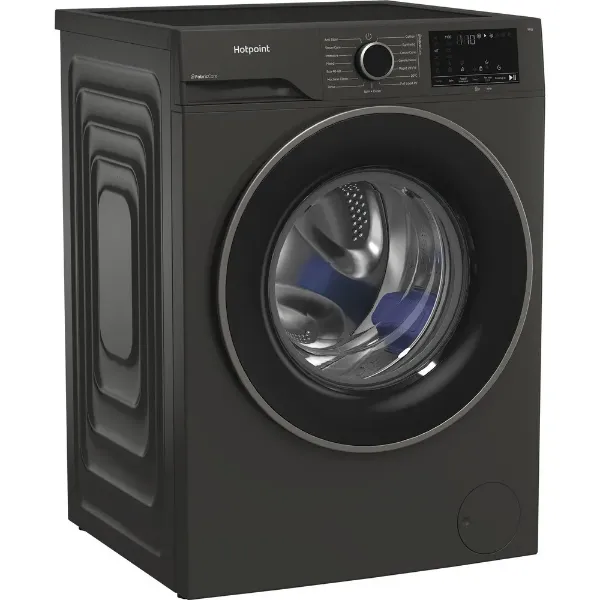 Hotpoint HB93GCAREUK Fabric Care 9kg Freestanding Washing Machine in Grey