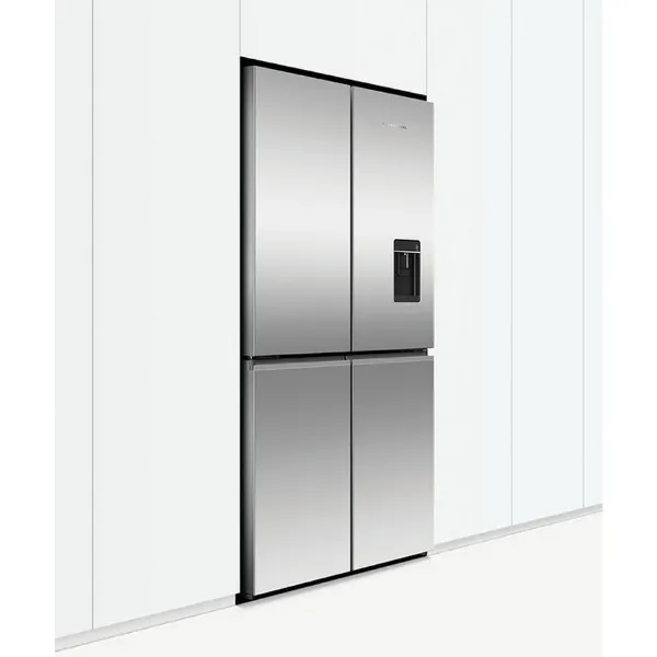 Fisher & Paykel RF605QNUVX1 90.5cm Quad Door Frost Free Fridge Freezer in Stainless Steel