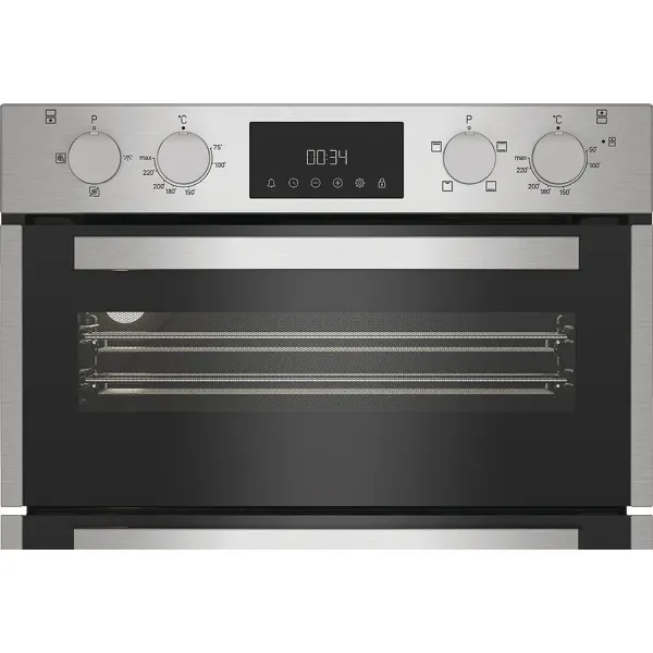 Hotpoint DUH12D1IX Built Under Electric Fan Double Oven in Stainless Steel