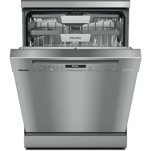 Miele G7040 SC AutoDos Freestanding Dishwasher in Clean Steel