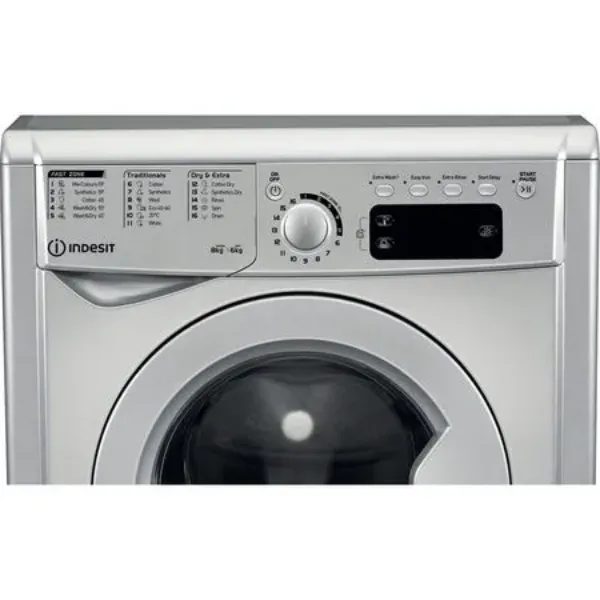 Indesit EWDE861483SUK 8/6kg Washer Dryer in Silver