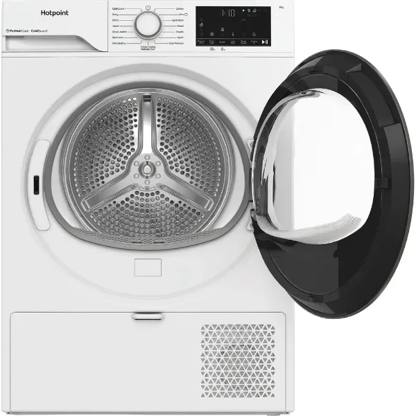 Hotpoint CHSD82MWWUK 8kg Heat Pump Tumble Dryer with PetHairCare in White
