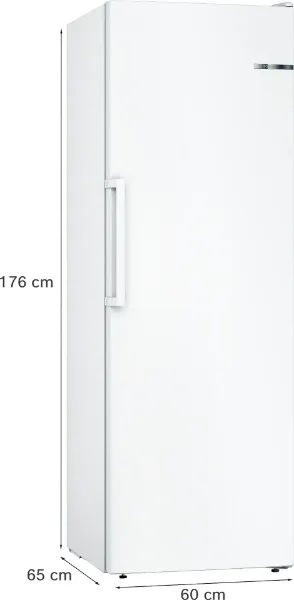 Bosch GSN33VWEPG Freestanding Freezer In White