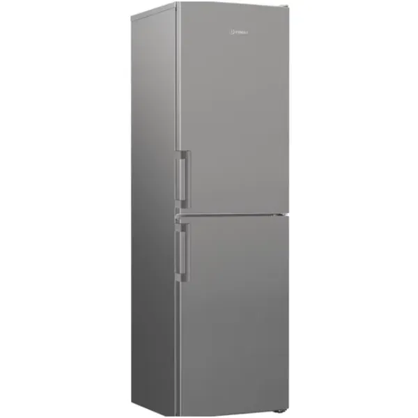 Indesit IKNH1261S4UK 55cm No Frost 50/50 Fridge Freezer in Silver