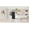 Indesit IB55532B 55cm Low Frost 60/40 Fridge Freezer in Black 