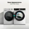 Hisense WF3S1043BW3 10.5kg 1400 Spin Washing Machine - White